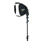 Ezybox Speed-Lite Softbox 8.75 square attaches to flashgun 1