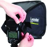 Ezybox Speed-Lite Softbox 8.75 square attaches to flashgun 2