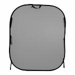 Lastolite Collapsible Reversible Background (6 x 7, Black/Mid Gray) 2