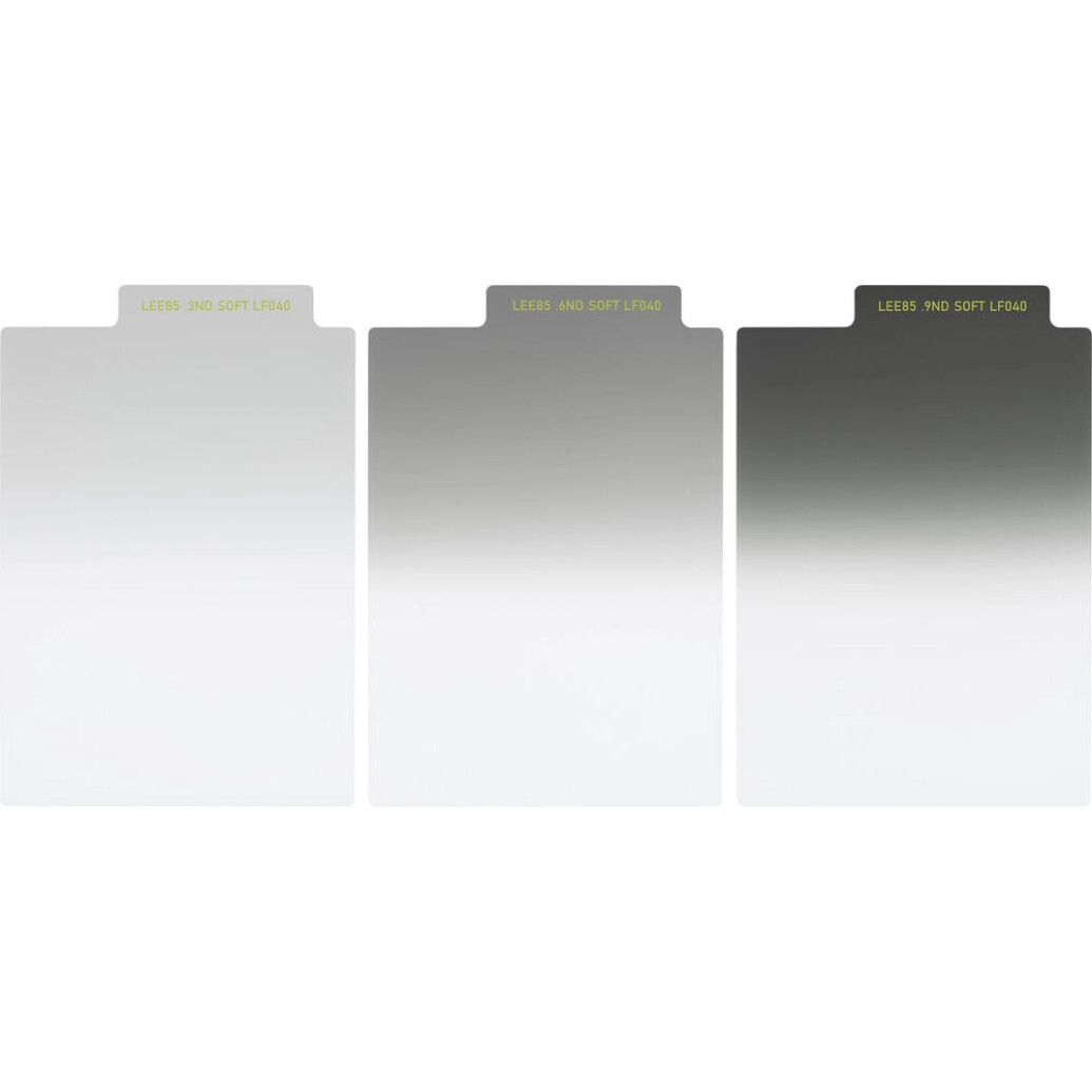 LEE Filters LEE85 85mm x 125mm ND Grad Set Soft Resin Filters