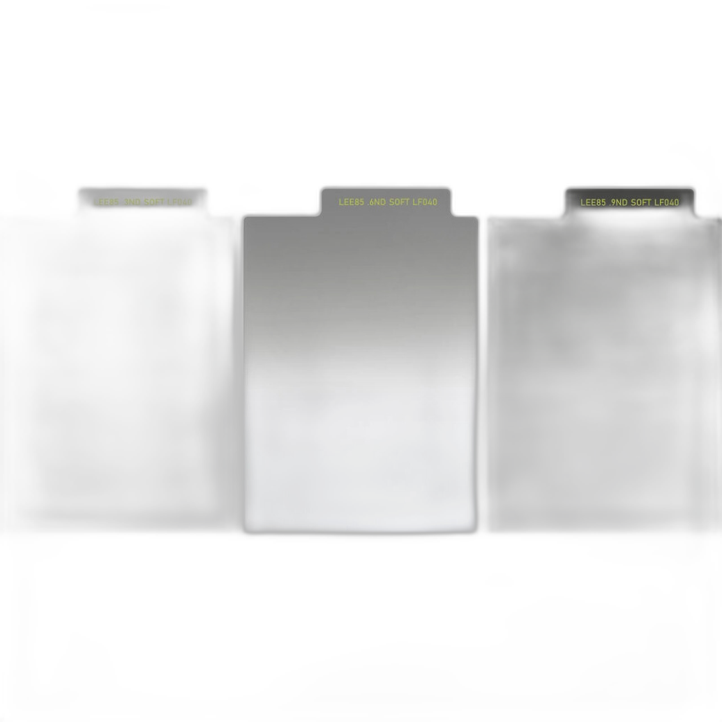 LEE Filters LEE85 85mm x 125mm ND Grad Set Soft Resin Filters