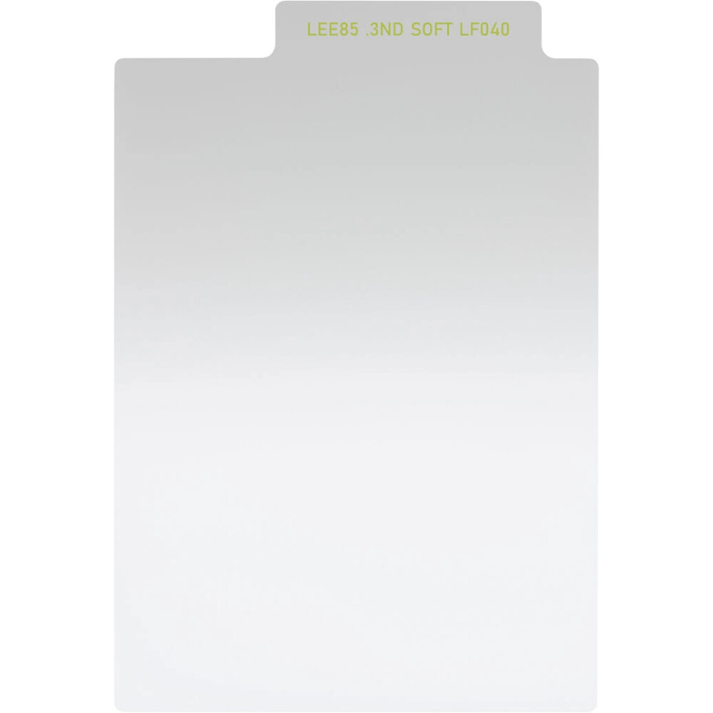 LEE Filters LEE85 85mm x 125mm 0.3 Grad Soft Resin Filter