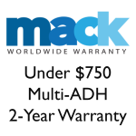 Mack 2YR Multi ADH Warranty Under 750 For Digital Still, Video, Lens, Flash 0