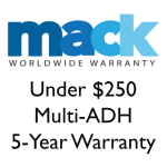 Mack 5YR Multi ADH Warranty Under 250 For Digital Still, Video, Lens, Flash 0