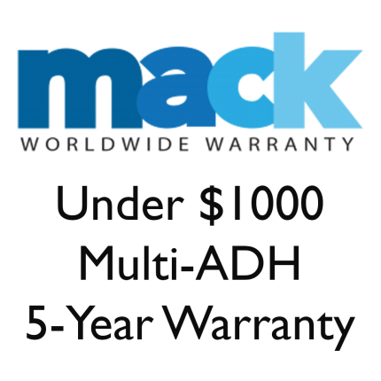 Mack 5YR Multi ADH Warranty Under 1000 For Digital Still, Video, Lens, Flash