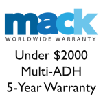 Mack 5YR Multi ADH Warranty Under 2000 For Digital Still, Video, Lens, Flash 0