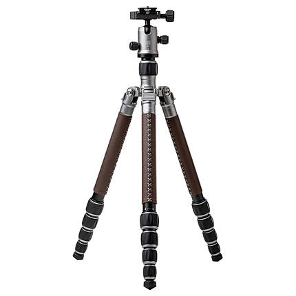 Mefoto RoadTrip Classic AL Leather Edition - TITANIUM