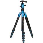 MeFoto A1350Q1B RoadTrip  Series 1 Travel Kit With Ball Head - Blue 0