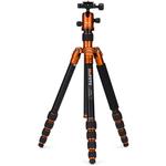 MeFoto A1350Q1C RoadTrip  Series 1 Travel Kit With Ball Head - Orange 0