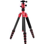Mefoto A2350Q2K Series 2 GlobeTrotter Aluminum Tripod Kit Red 0