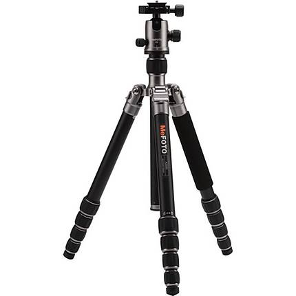 Mefoto A2350Q2T Series 2 GlobeTrotter Aluminum Tripod Kit Titanium