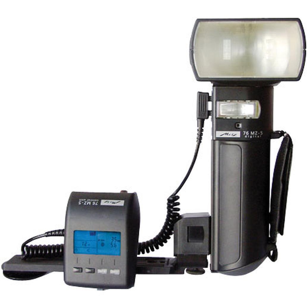 Metz 76MZ-5 Handle Mount Flash 240 GN/TTL/REQ Adapter