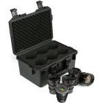 Meike Cinema Prime 5-Lens Kit MFT with Hard Case (12mm, 16mm, 25mm, 35mm, 50 0