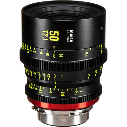 Meike 50mm T2.1 FF-Prime Cine Lens (PL Mount)