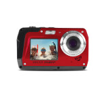 Minolta MN40WP 48MP QHD Dual LCD Screen Waterproof Camera (Red) 0