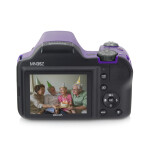 Minolta MN35Z 20MP 35X Optical Zoom Wi-Fi Bridge Camera (Purple) 2