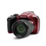 Minolta MN67Z 20MP 67x Optical Zoom Wi-Fi Bridge Camera (Red) 0