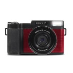 Minolta MND30 30MP 2.7K Digital Camera (Red) 0