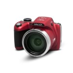 Minolta MN53Z 16MP 53X Optical Zoom Wi-Fi Bridge Camera (Red) 0