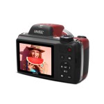 Minolta MN53Z 16MP 53X Optical Zoom Wi-Fi Bridge Camera (Red) 4