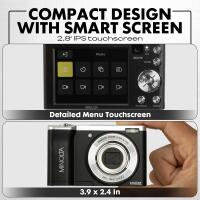 MINOLTA MNB5Z 48 MP / 5K Ultra HD Dual Lens Camera w/5x Optical Zoom (White) 3