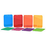 Magmod Artistic Gel Set- Amber Coral Rose Pink Lavender Aqua Cyan Lime 0