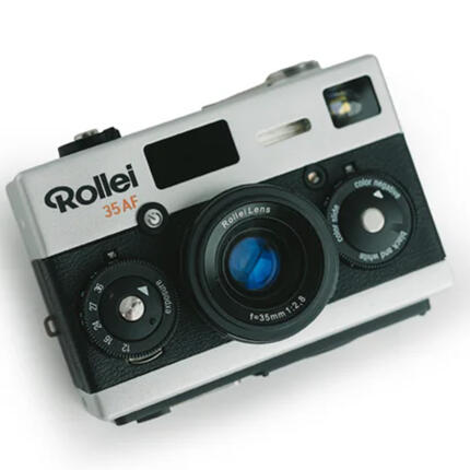Mint Rollei 35AF Film Camera - Silver