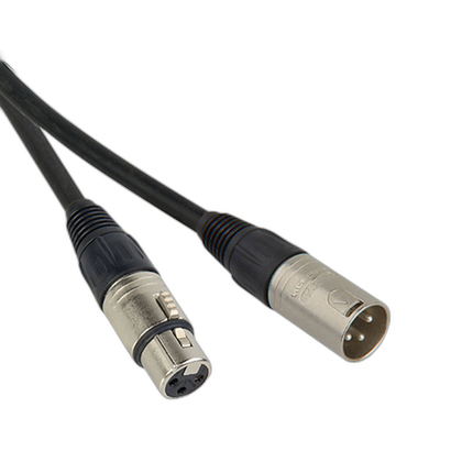 Mogami Mic Cable 3-Pin XLR Male to 3-Pin XLR Female 50 Foot - Black
