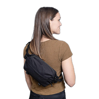 Moment Fanny Sling (Black Canvas) 4