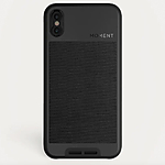 Moment iPhone X Case (Black Canvas) 0