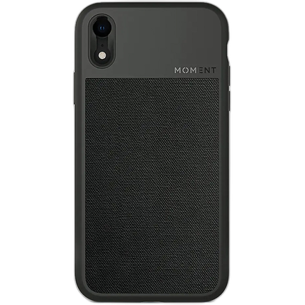 Moment iPhone XR Case (Black Canvas)