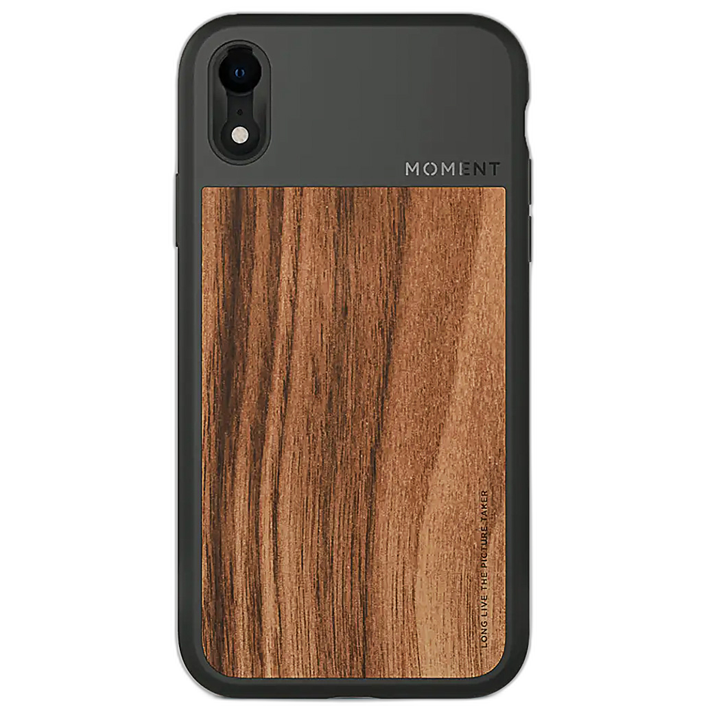 Moment iPhone XR Case (Walnut Wood)