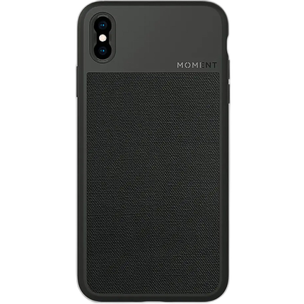 Moment iPhone XS Max Case (Black Canvas)