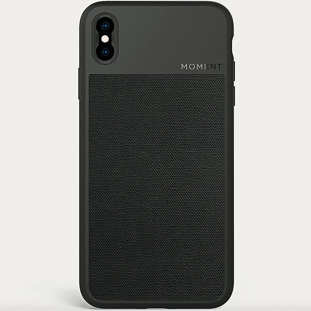 Moment iPhone XS Max Case (Black Canvas)