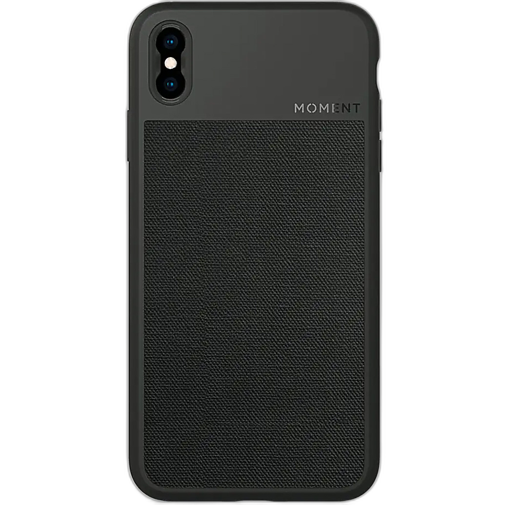 Moment iPhone XS Max Case (Black Canvas)
