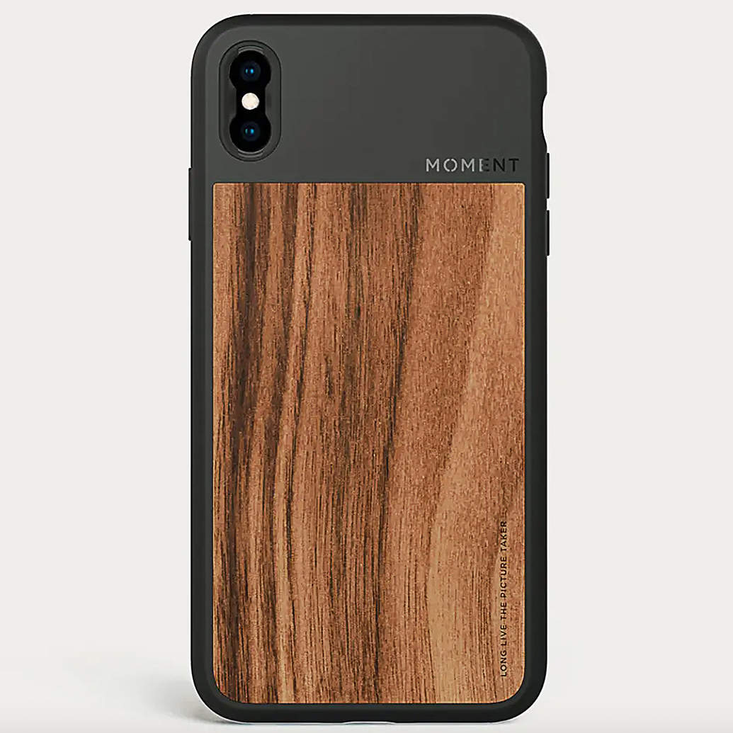 Moment iPhone XS Max Case (Walnut Wood)