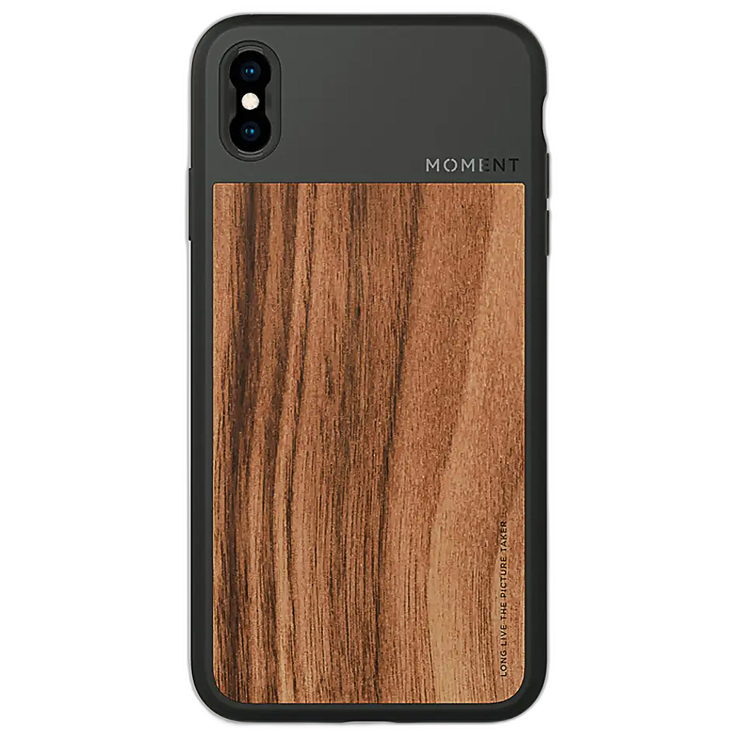 Moment iPhone XS Max Case (Walnut Wood)