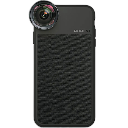 Moment iPhone XS Case (Black Canvas)