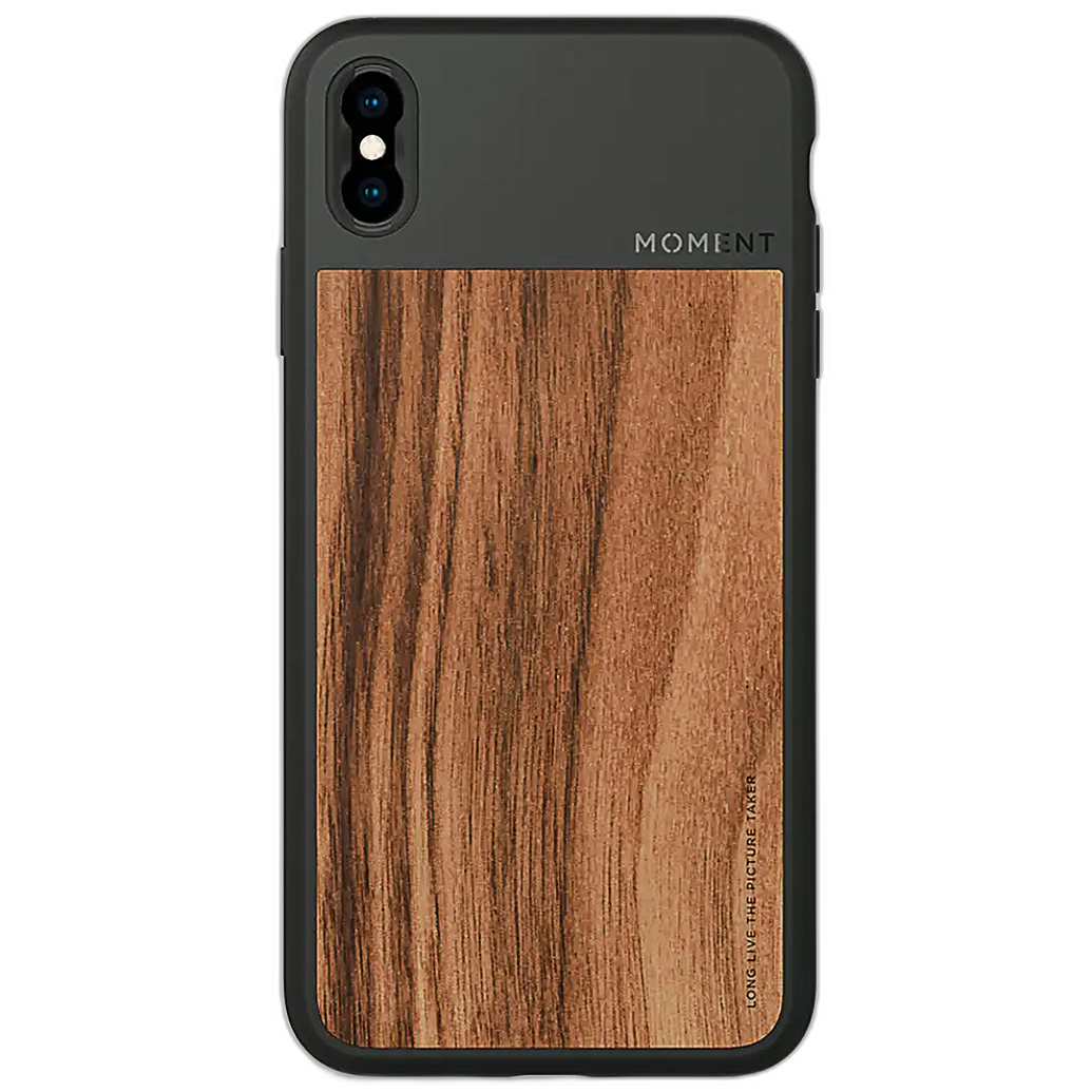 Moment iPhone XS Case (Walnut Wood)
