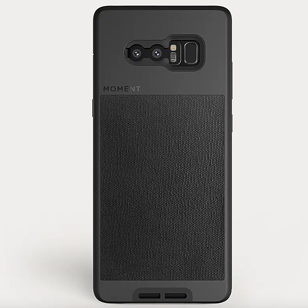 Moment Galaxy Note 8 Case (Black Canvas)