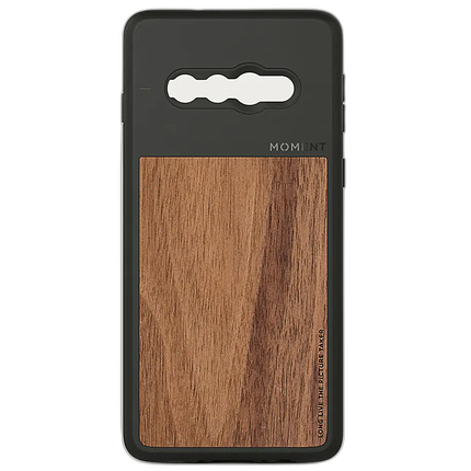 Moment Galaxy S10 Case (Walnut Wood)