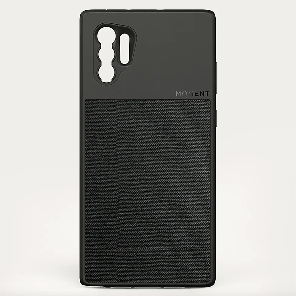 Moment Galaxy Note 10 Case (Black Canvas)