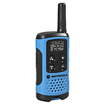 Motorola T100 Talkabout Two-Way Radios (Neon Blue, 2-Pack) 1