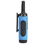 Motorola T100 Talkabout Two-Way Radios (Neon Blue, 2-Pack) 3