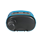 Motorola T100 Talkabout Two-Way Radios (Neon Blue, 2-Pack) 5