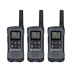 Motorola T200 Talkabout Two-Way Radios (Gray, 3-Pack) 0