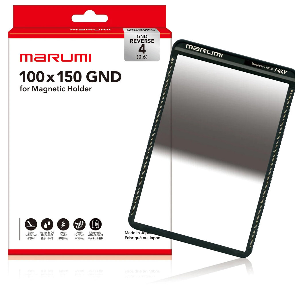 Marumi 100x150mm Magnetic Reverse GND4 Filter