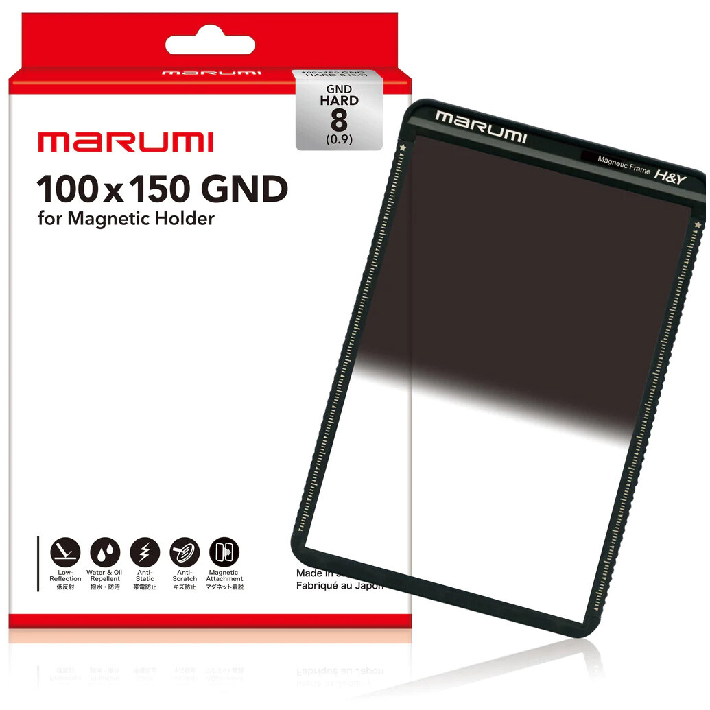 Marumi 100x150mm Magnetic Hard GND8 Filter