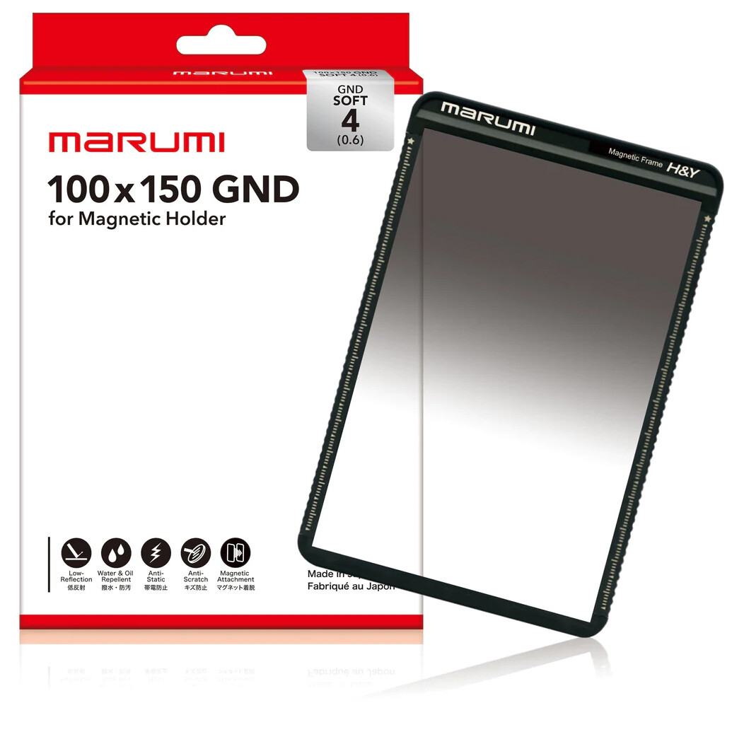 Marumi 100x150mm Magnetic Soft GND4 Filter