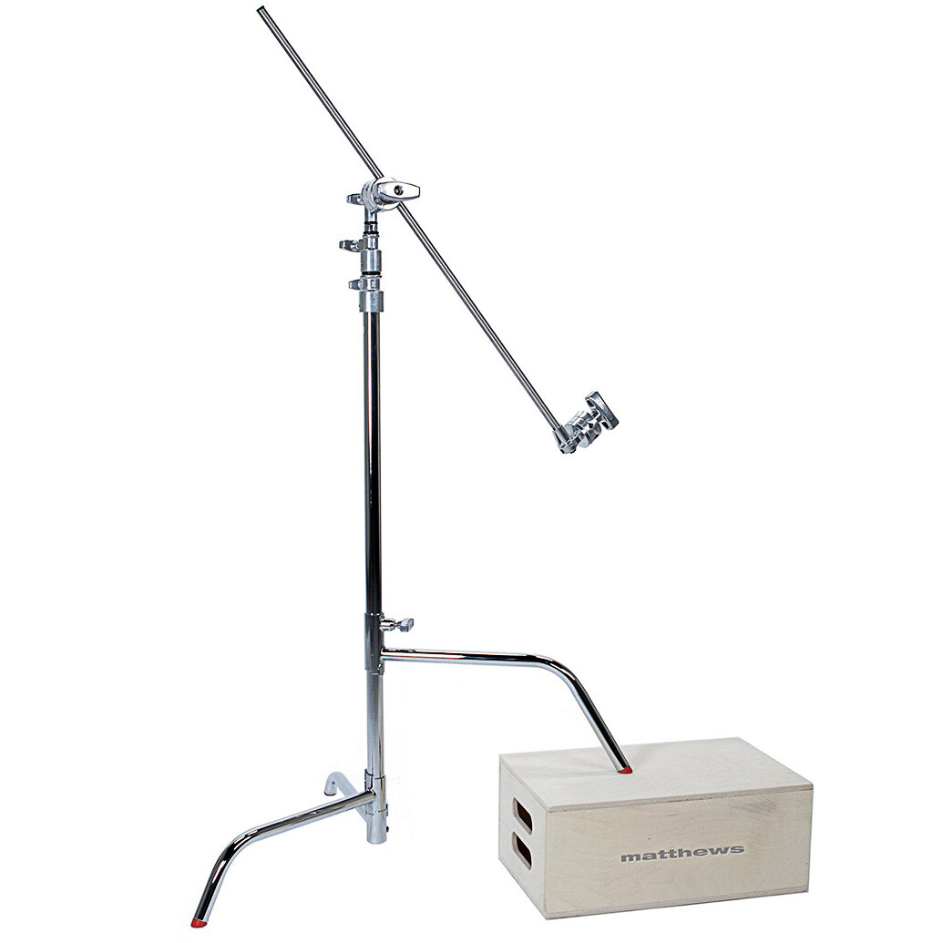 Matthews D/R nonspring 40in SL CStand Low Pro Leg Grp Hd Arm